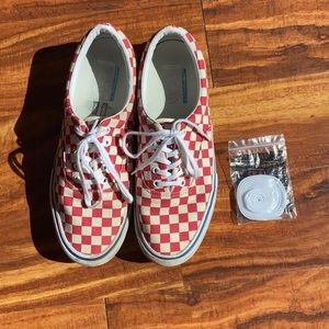 Red Checkered Pro Vans